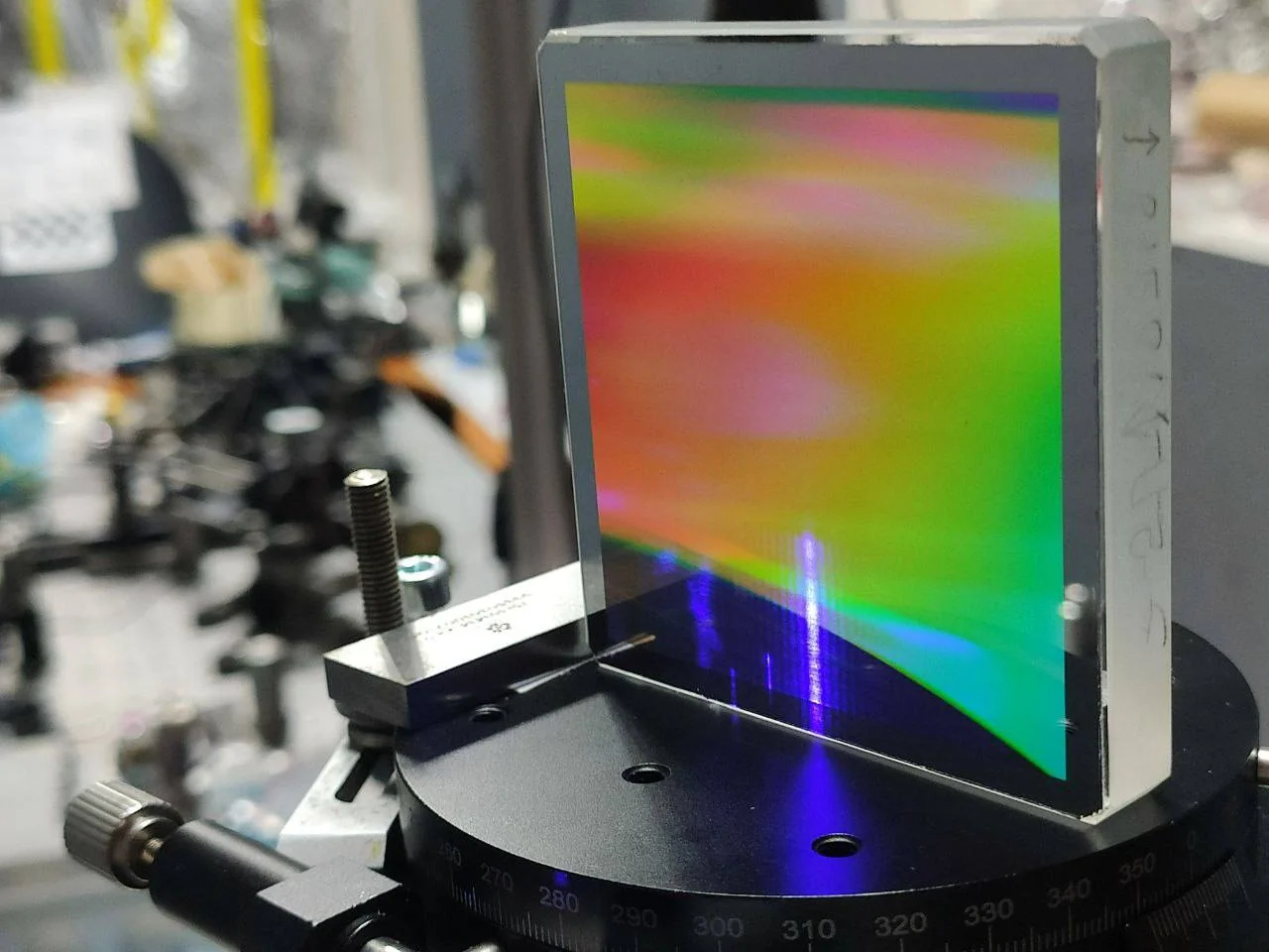 Laboratory inspection of an optical coating